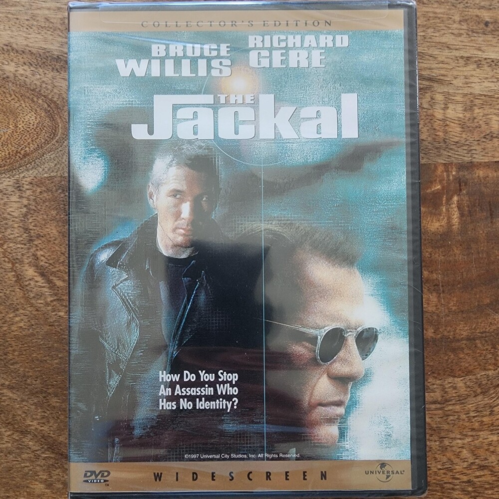 The Jackal DVD Collector's Edition Widescreen Willis Gere R Universal New Sealed